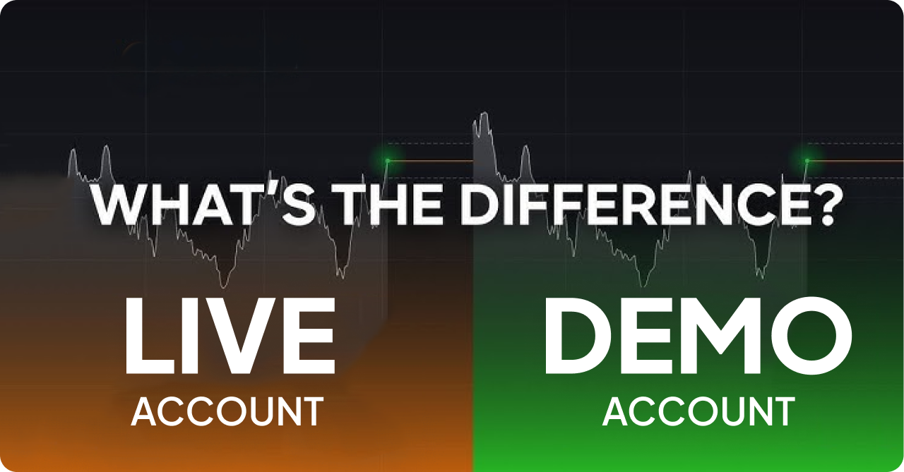 What’s the difference between a Forex demo and live account?