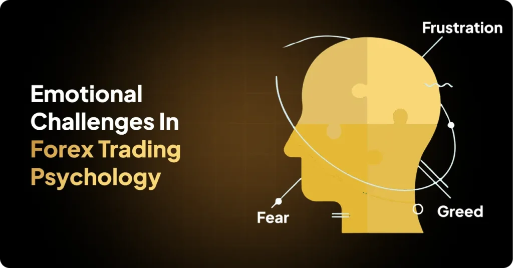 A forex trader experiences emotional stress, illustrating the psychological challenges inherent in trading decisions.